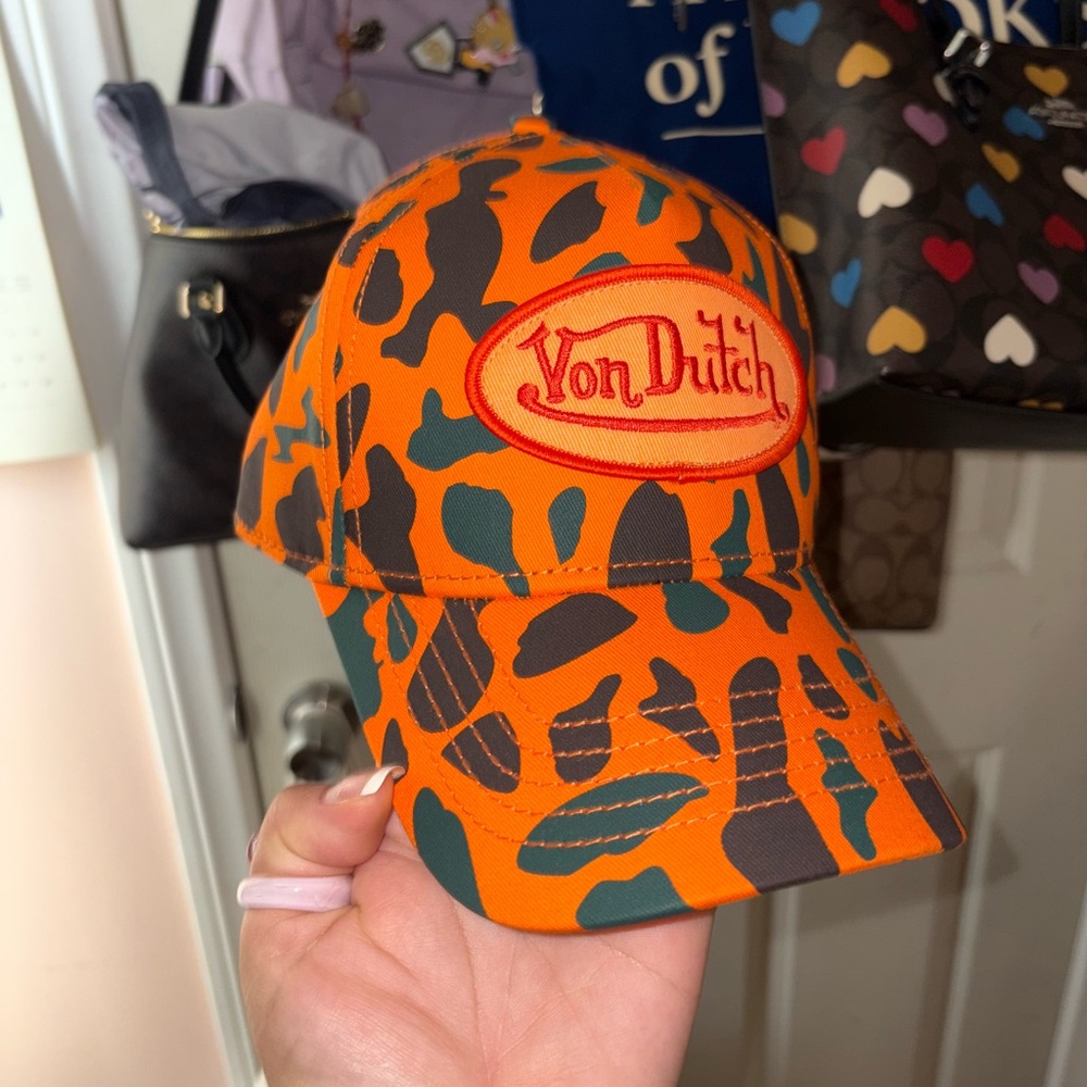 Von Dutch Camo Trucker Hat